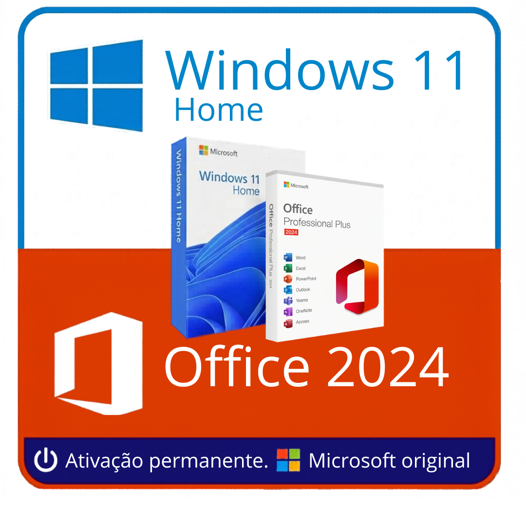 windows 11 home + office 2024 pro plus