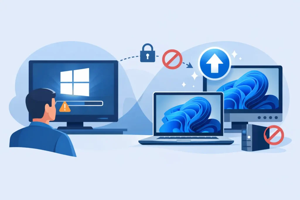 Como atualizar para Windows 11 em PC incompatível